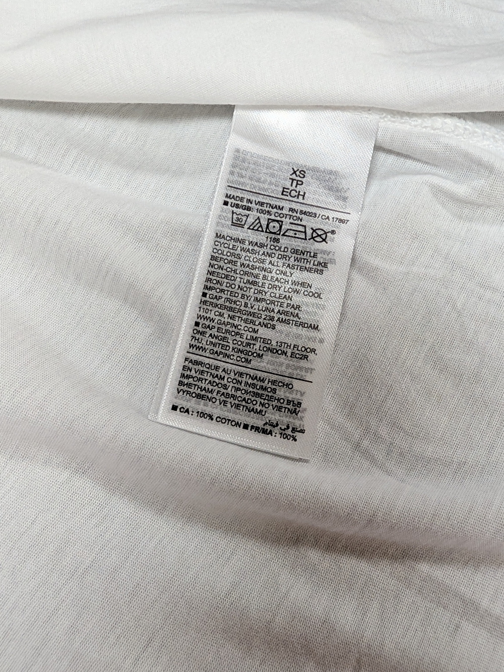 White Short-Sleeve Button Front Shirt - Classic Women's Top - Picture 6 of 10